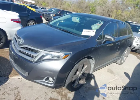 2013 Toyota Venza Limited V6 z USA, uszkodzony, nr VIN 4T3ZK3BB7DU056939